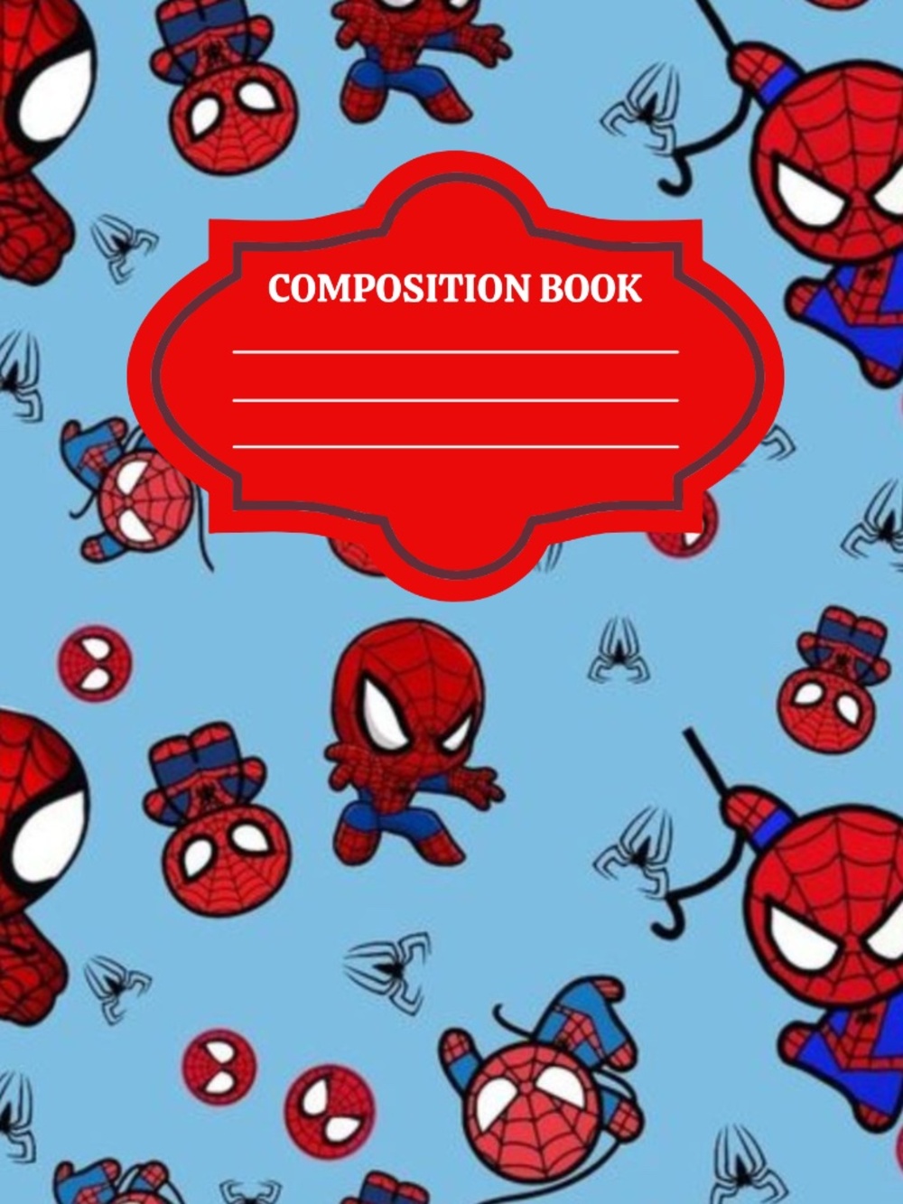 Handmade Custom Composition Notebook